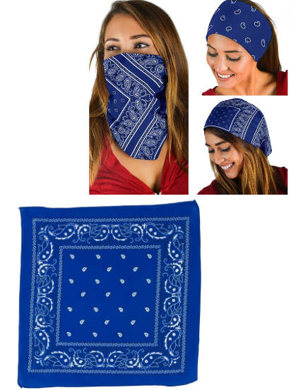 Kaiser Bandana - Royal Blue