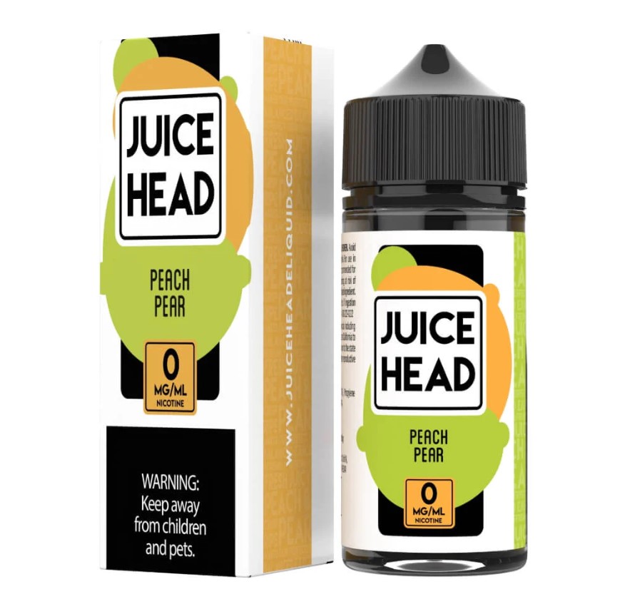 Juice Head - Peach Pear - 0mg/100ml