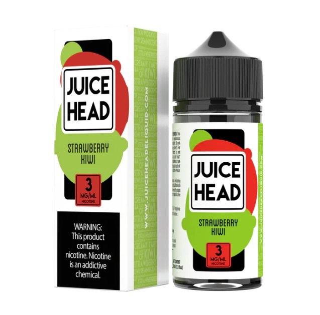 Juice Head - Strawberry Kiwi - 3mg/100ml