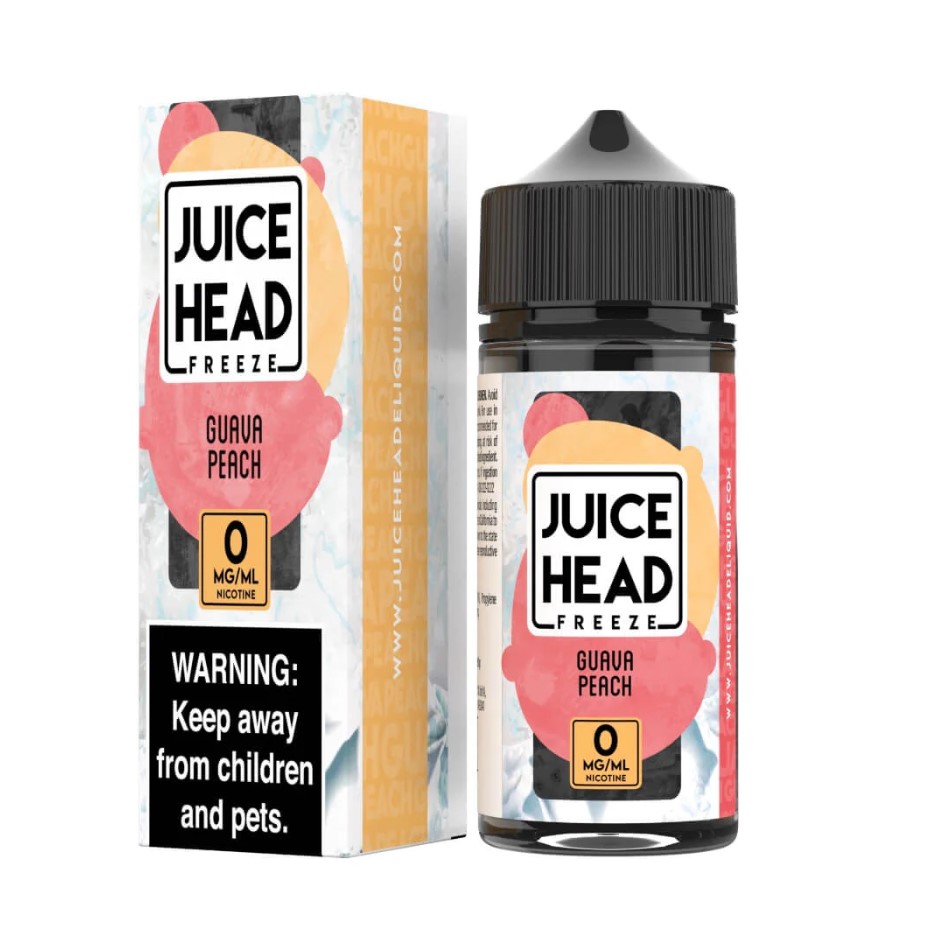 Juice Head - Freeze - Guava Peach- 0mg/100ml