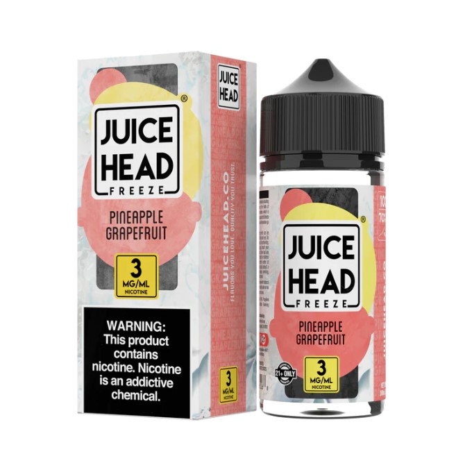 Juice Head - Freeze - Pineapple Grapefruit - 3mg/100ml