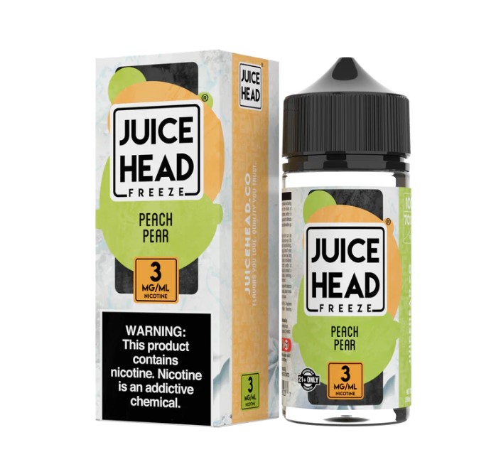 Juice Head - Freeze - Peach Pear - 3mg/100ml