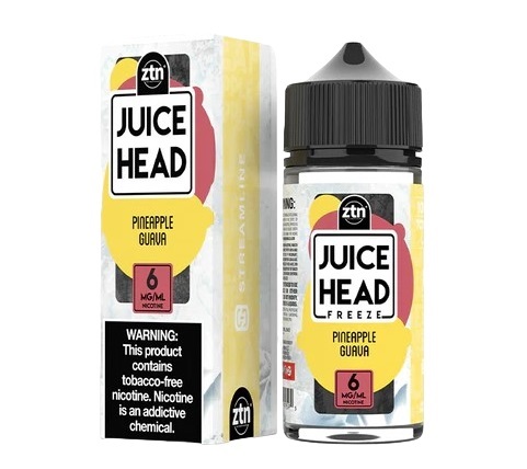 Juice Head - Freeze - Pineapple Guava - 6mg/100ml