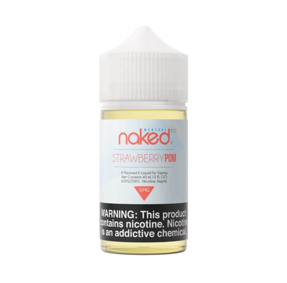 Naked - Menthol - Strawberry Pom - 3mg