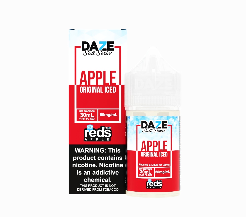 Daze - Salt Series - Apple - Original Iced - 30mL/50mg 