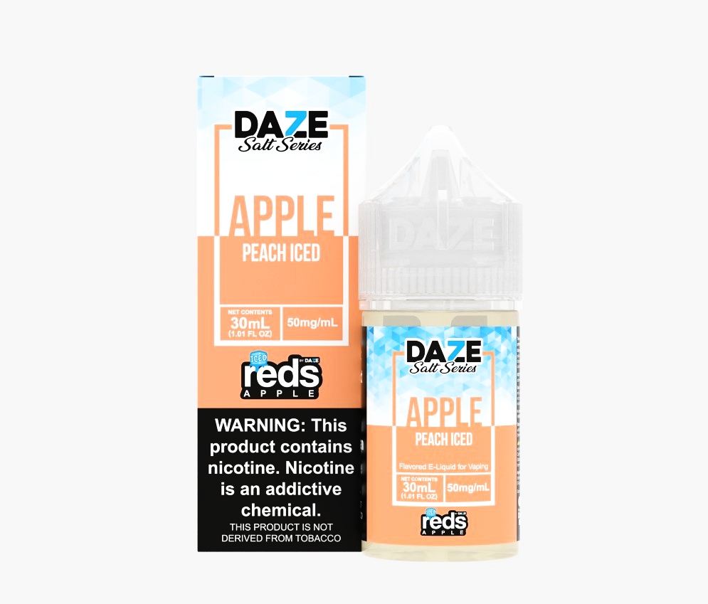 Daze - Salt Series - Apple - Peach Iced - 30mL/50mg