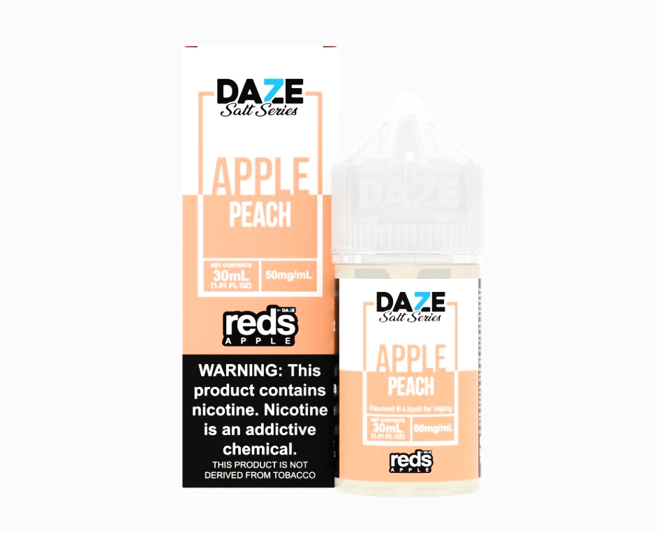 Daze - Salt Series - Apple - Peach - 30mL/50mg