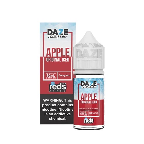 Daze - Salt Series - Apple - Original Iced - 30mL/30mg