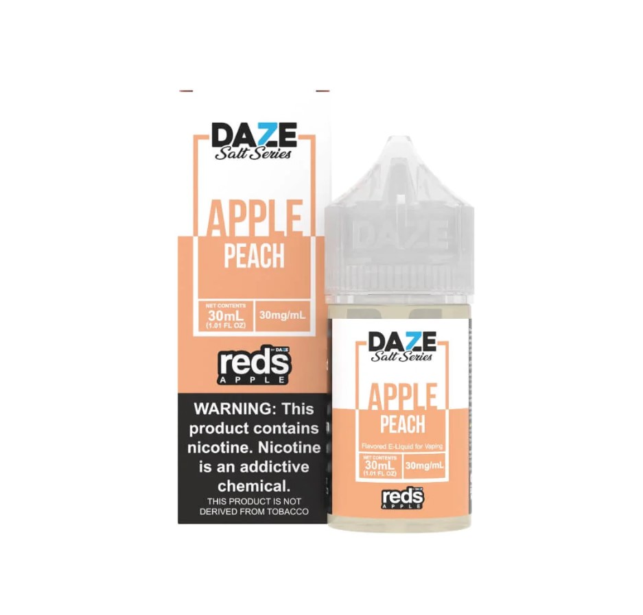 Daze - Salt Series - Apple - Peach - 30mL/30mg