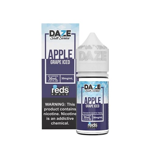 Daze - Salt Series - Apple - Grape Iced - 30mL/30mg