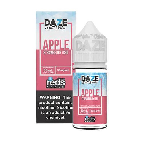 Daze - Salt Series - Apple - Strawberry Iced - 30mL/30mg