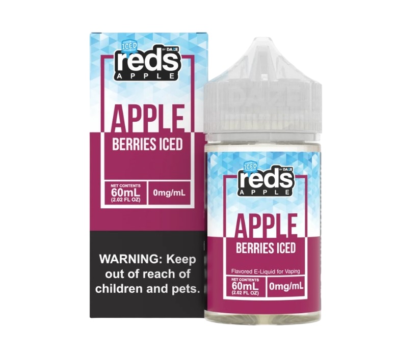 Daze - Apple - Berries Iced - 60mL/0mg