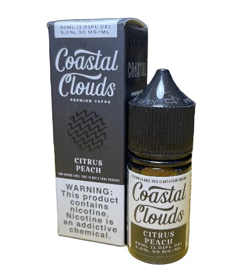 Coastal Clouds - Citrus Peach - 30ml/50mg 