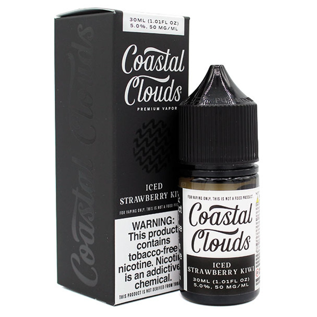 Coastal Clouds - Iced Strawberry Kiwi - 30ml/50mg