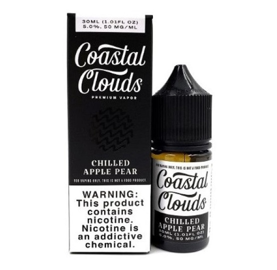 Coastal Clouds - Chilled Apple Pear - 30ml/50mg