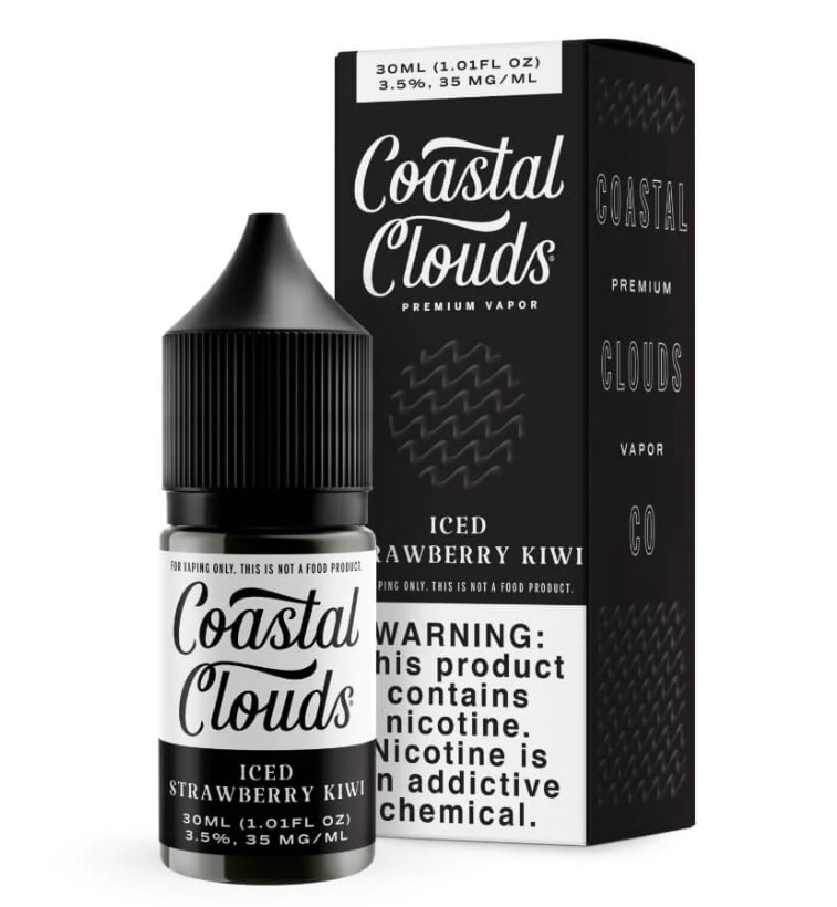 Coastal Clouds - Iced Strawberry Kiwi - 30ml/35mg