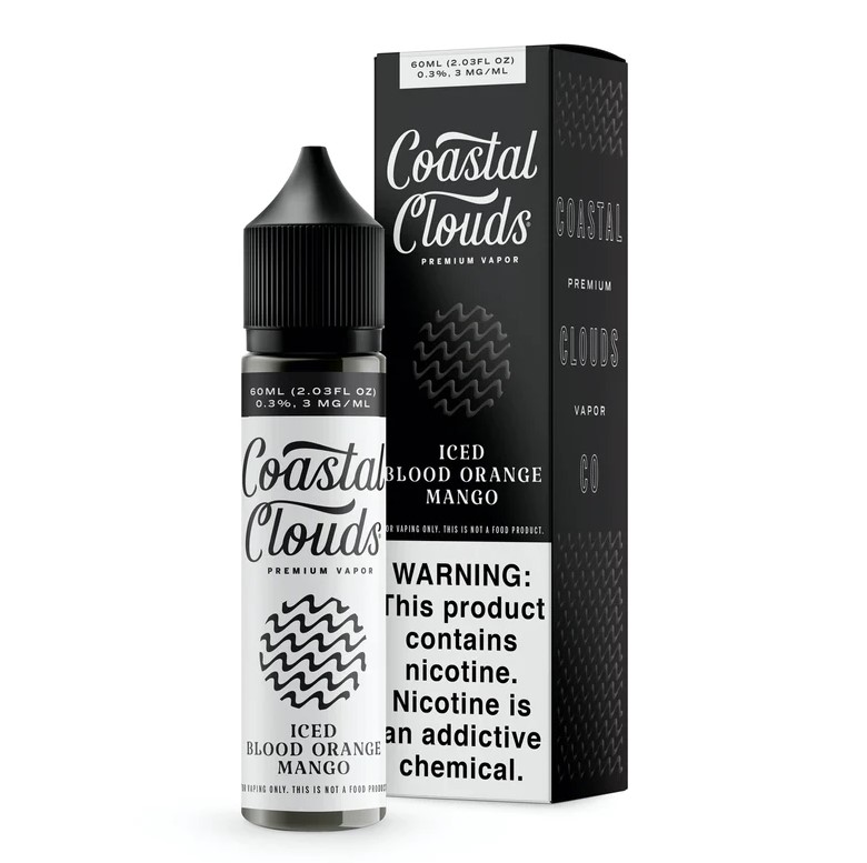 Coastal Clouds - Iced Blood Orange Mango - 60ml/0mg