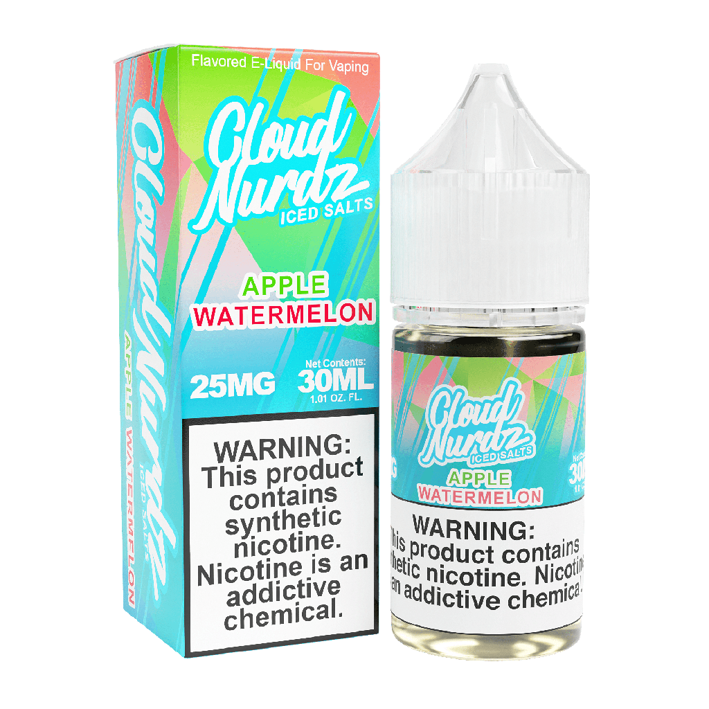 Cloud Nurdz - Iced Salts - Iced Watermelon Berry - 50mg/30ml