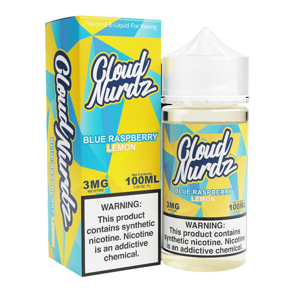 Cloud Nurdz - Blue Raspberry Lemon - 3mg/100ml