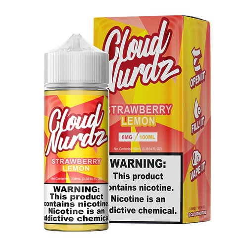 Cloud Nurdz - Strawberry Lemon - 6mg/100ml