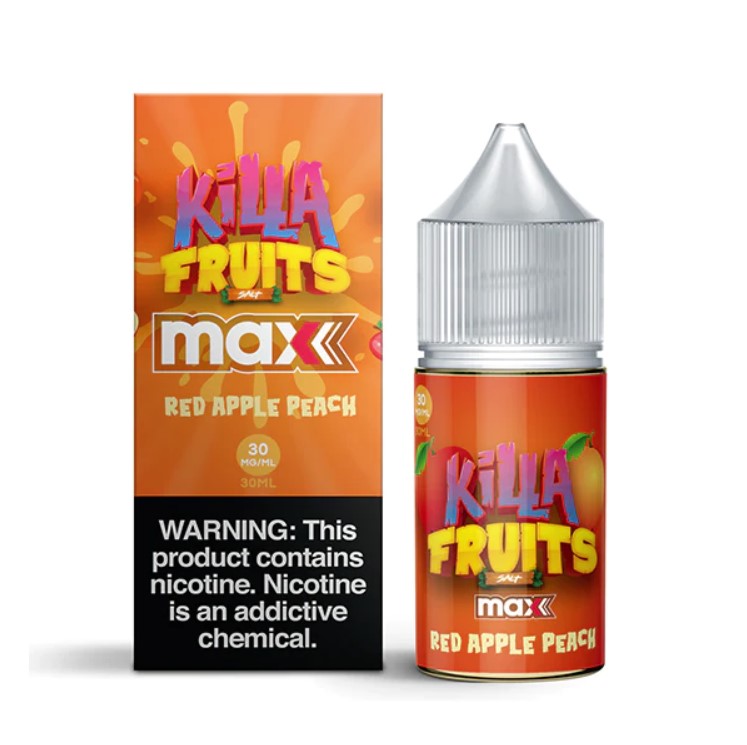 Killa Fruits - Salt - Max - Red Apple Peach - 50mg/30ml