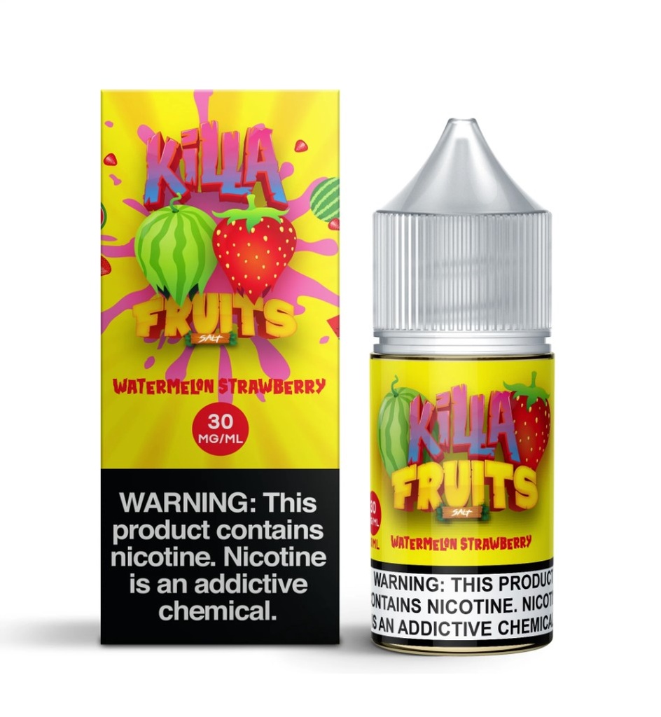 Killa Fruits - Salt - Watermelon Strawberry - 50mg/30ml