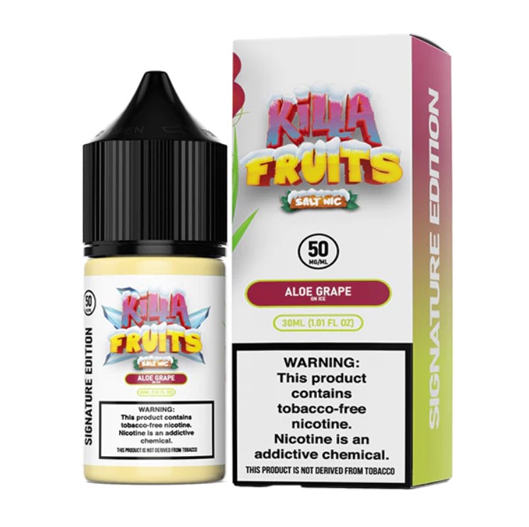 Killa Fruits - Salt - Signature Edition - Aloe Grape on Ice - 50mg/30ml