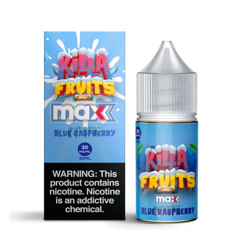 Killa Fruits - Salt - Max - Blue Raspberry - 30mg/30ml