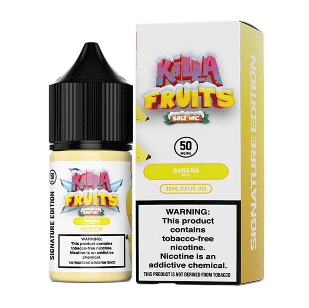 Killa Fruits - Salt - Signature Edition - Banana on Ice - 30mg/30ml