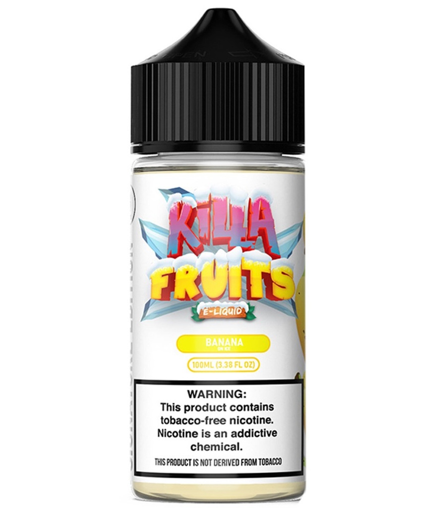 Killa Fruits - E-Liquid - Signature Edition - Banana on Ice - 0mg/100ml