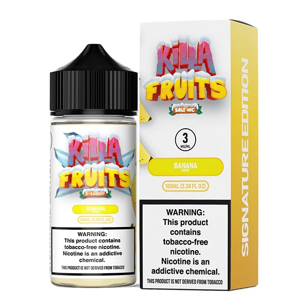 Killa Fruits - E-Liquid - Signature Edition - Banana on Ice - 3mg/100ml