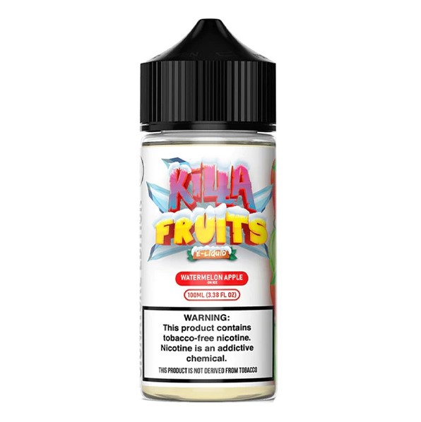 Killa Fruits - E-Liquid - Signature Edition - Watermelon Apple on Ice - 0mg/100ml