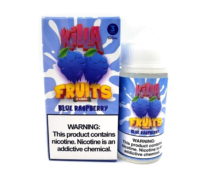 Killa Fruits - E-Liquid - Blue Raspberry - 3mg/100ml