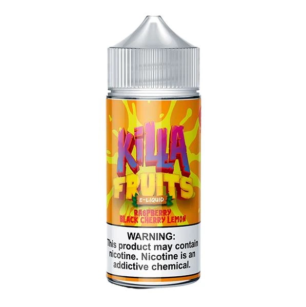 Killa Fruits - E-Liquid - Raspberry Black Cherry Lemon - 0mg/100ml