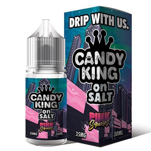 Candy King on Salt - Pink Squares - 35mg/30ml