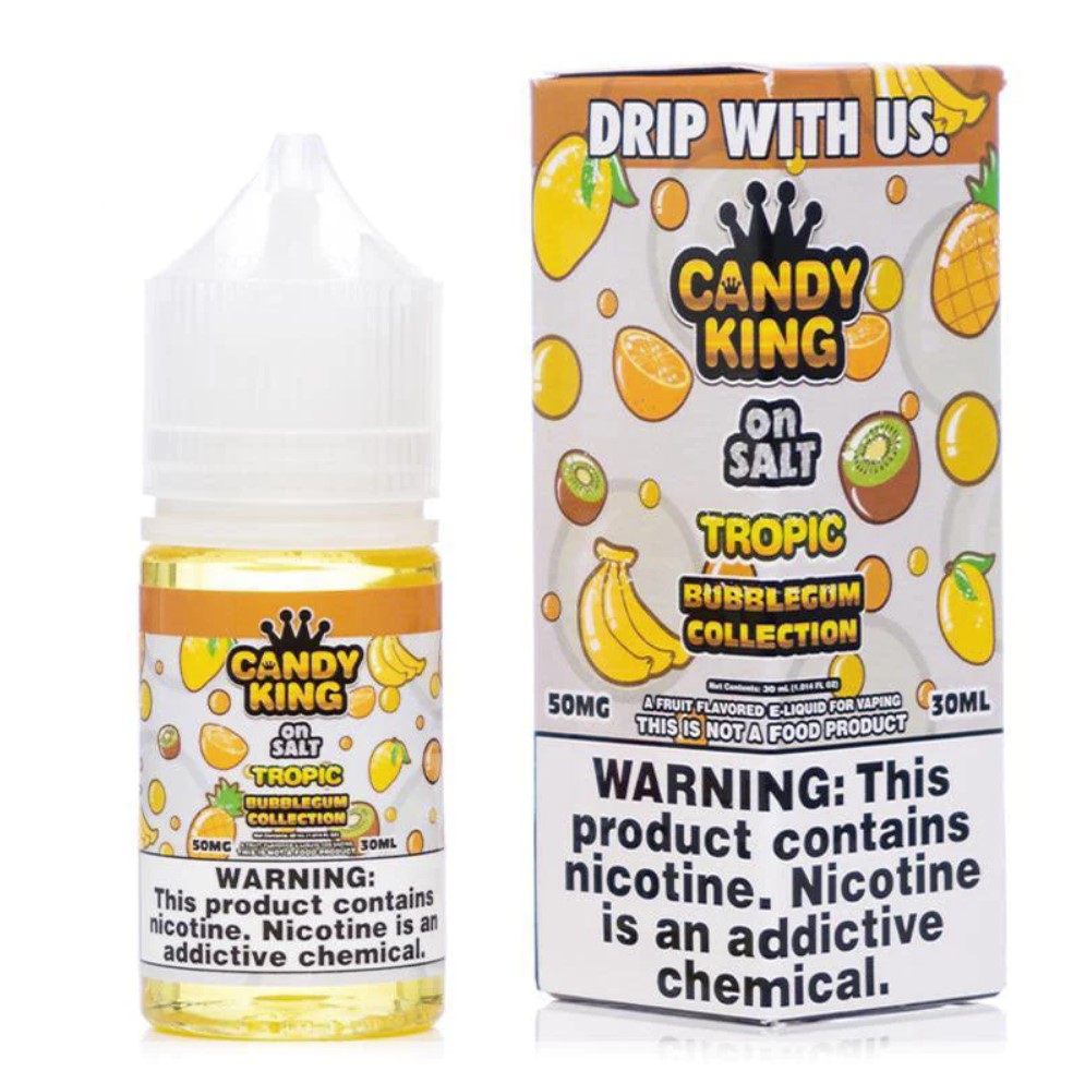 Candy King on Salt - Tropic - Bubblegum Collection - 50mg/30ml