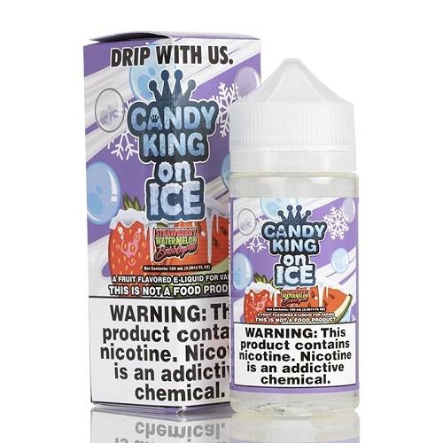 Candy King on Ice - E-Liquid - Strawberry Watermelon Bubblegum - 0mg/100ml