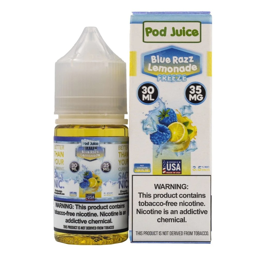 Pod Juice - Freeze - Blue Razz Lemonade - 35mg/30ml