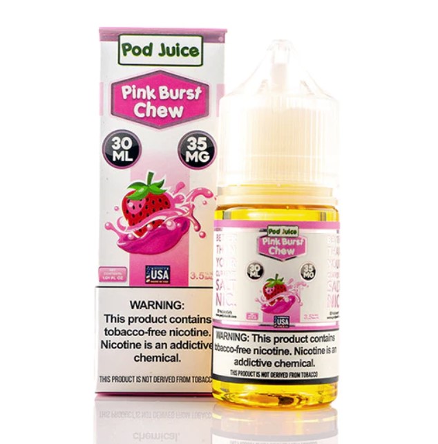 Pod Juice - Pink Burst Chew - 35mg/30ml