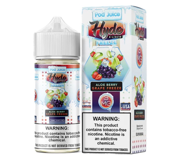 Pod Juice x Hyde - Aloe Berry Grape Freeze - 6mg/100ml