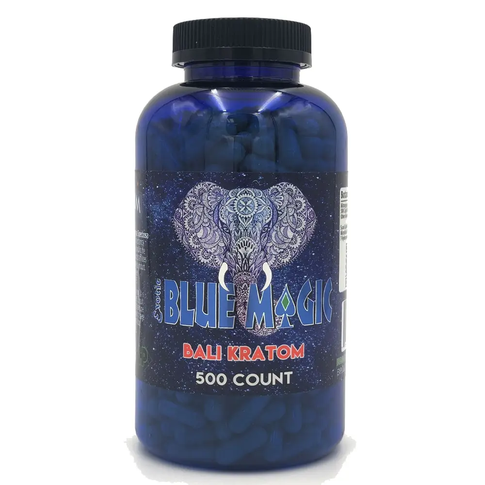 Blue Magic Kratom - Bali - 500 Count