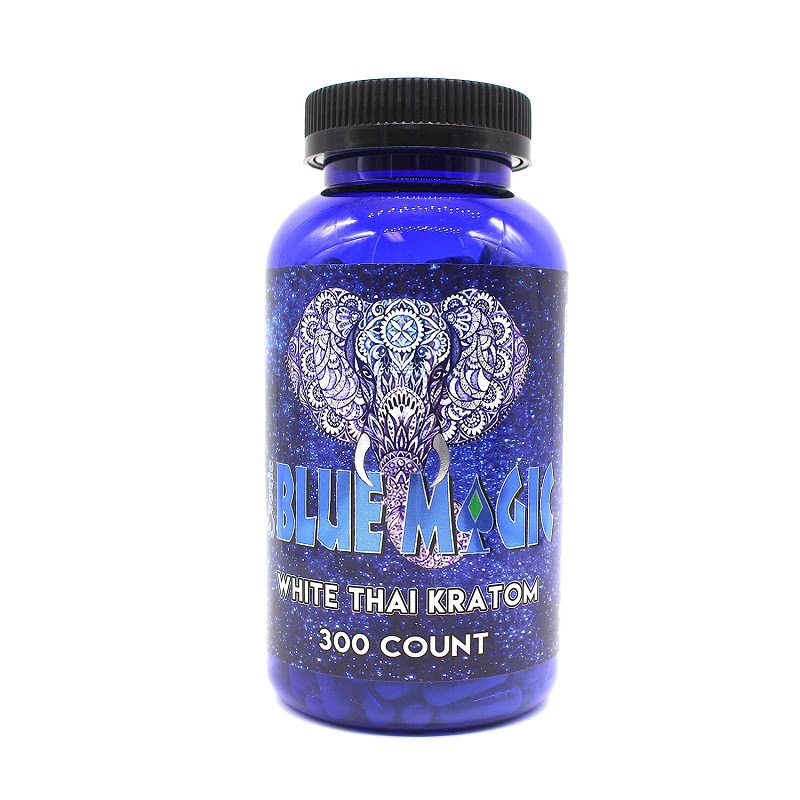 Blue Magic Kratom - White Thai - 500 Count