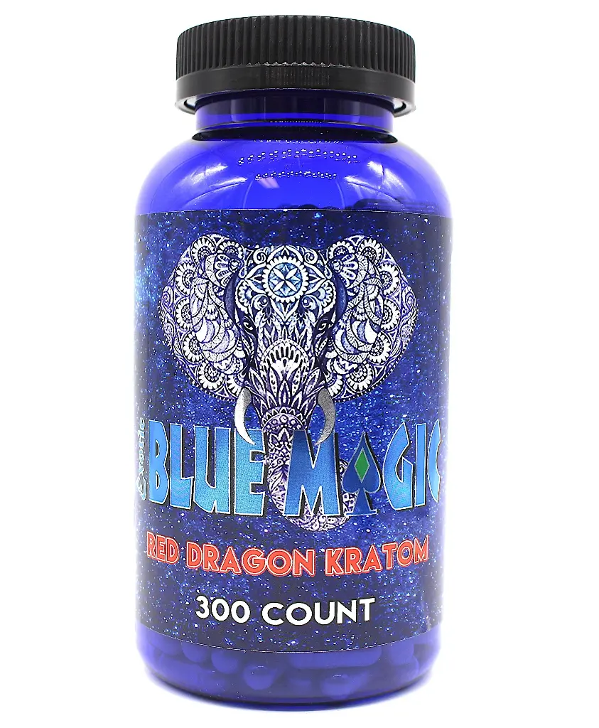 Blue Magic Kratom - Red Dragon - 300 Count