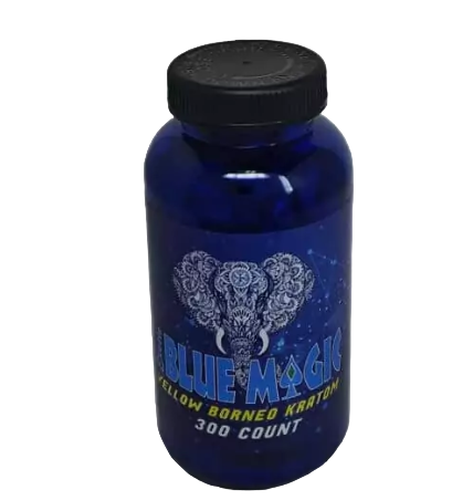 Blue Magic Kratom - Yellow Borneo - 150 Count