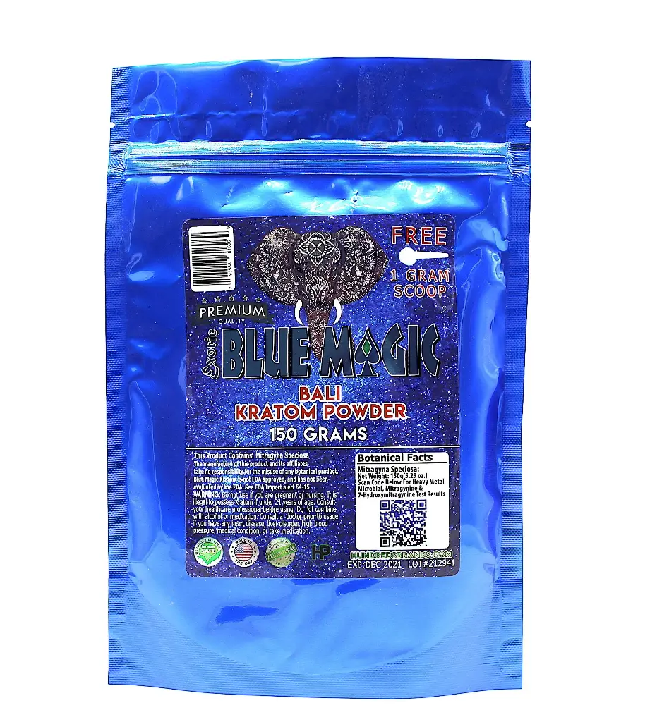 Blue Magic - Kratom Powder - Bali - 150 Grams