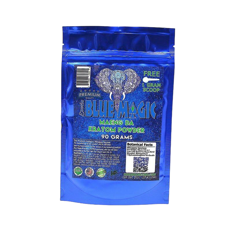 Blue Magic - Kratom Powder - Maeng Da - 90 Grams