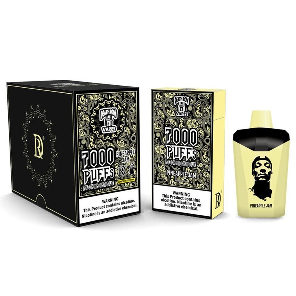 Death Row Vapes - 7000 Puffs - Pineapple Jam