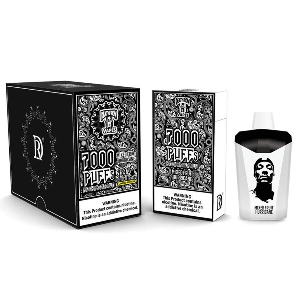 Death Row Vapes - 7000 Puffs - Mixed Fruit Hurricane 