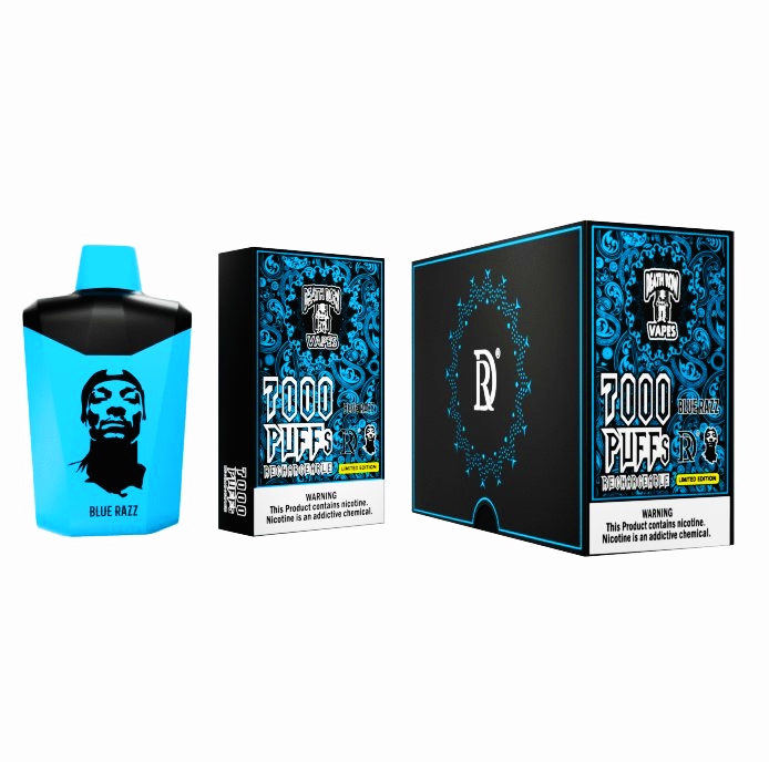 Death Row Vapes - 7000 Puffs - Blue Razz