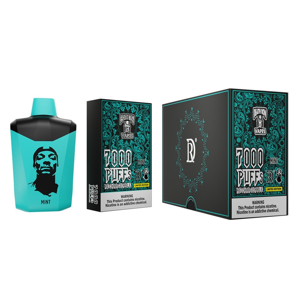 Death Row Vapes - 7000 Puffs - Mint 